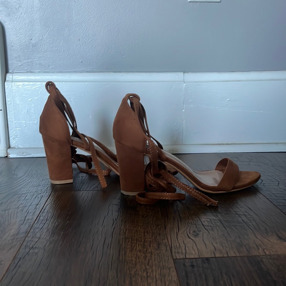 Lace up heels